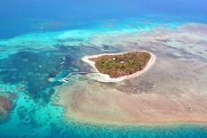 Green Island Great Barrier Reef, Cairns Australia Seen from Above-dzain-Photographic Print