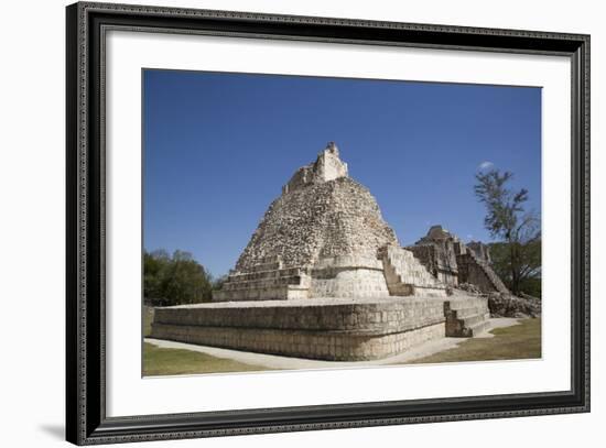 Dzibilnocac (Painted Vault) Temple-Richard Maschmeyer-Framed Photographic Print