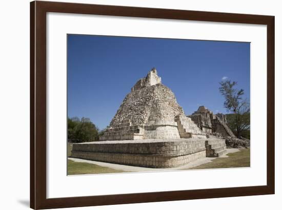 Dzibilnocac (Painted Vault) Temple-Richard Maschmeyer-Framed Photographic Print