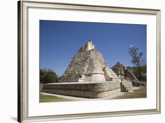 Dzibilnocac (Painted Vault) Temple-Richard Maschmeyer-Framed Photographic Print