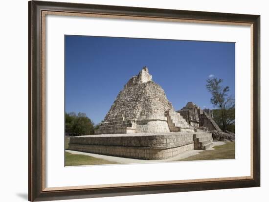 Dzibilnocac (Painted Vault) Temple-Richard Maschmeyer-Framed Photographic Print