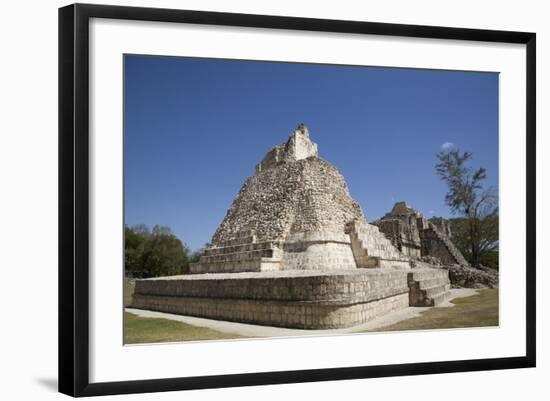 Dzibilnocac (Painted Vault) Temple-Richard Maschmeyer-Framed Photographic Print