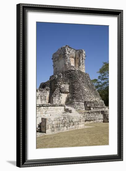 Dzibilnocac (Painted Vault) Temple-Richard Maschmeyer-Framed Photographic Print