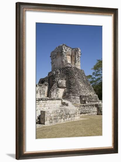 Dzibilnocac (Painted Vault) Temple-Richard Maschmeyer-Framed Photographic Print