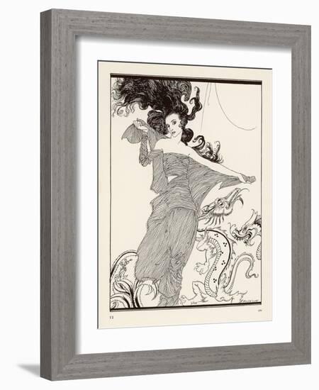 E.A.Poe, Tales, Ligeia-Arthur Rackham-Framed Art Print