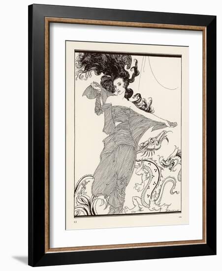 E.A.Poe, Tales, Ligeia-Arthur Rackham-Framed Art Print