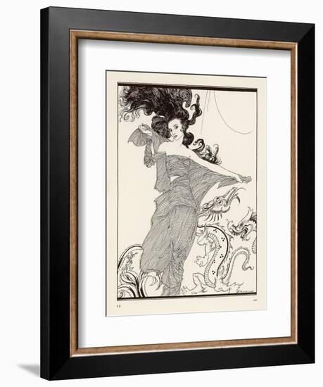 E.A.Poe, Tales, Ligeia-Arthur Rackham-Framed Art Print