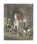 Foxhounds And A Terrier-E^a^s^ Douglas-Framed Premium Giclee Print