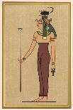 Cobra-Headed Goddess Guardian of the Pharaoh and an Embodiment of Divine Motherhood-E.a. Wallis Budge-Art Print