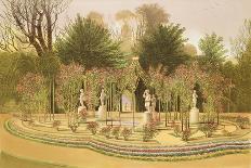 Vista' in the Gardens of Teddesley, Seat of the Right Honorable Lord Hatherton, 1857-E. Adveno Brooke-Framed Giclee Print