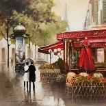 Stroll Through Paris II-E. Anthony Orme-Framed Stretched Canvas