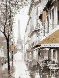Paris in the Rain-E. Anthony Orme-Framed Stretched Canvas