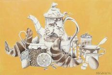 Elephant with Monkeys and Parasol, 2005-E.B. Watts-Giclee Print