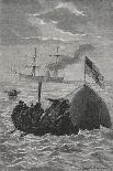 The Recovery Of a Space Capsule From the Sea-E. Bayard-Mounted Giclee Print