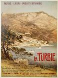 La Turbie Travel Poster-E. Bourgeois-Mounted Giclee Print