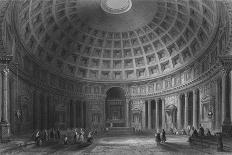 The Pantheon, Rome, 1841-E Challis-Giclee Print