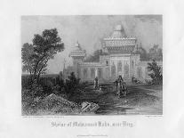 Shrine of Mohummed Kahn, Near Deeg, Rajasthan, India, Mid 19th Century-E Finden-Giclee Print