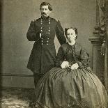 Major General George B. Mcclellan and His Wife-E. & H.T. Anthony-Photographic Print