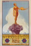 Societe Des Amis Des Arts D'Angers Exposition Poster-E. Henry Karcher-Mounted Giclee Print