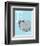 E is for Elephant (blue)-Theodor (Dr. Seuss) Geisel-Framed Art Print