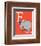 E is for Elephant (red)-Theodor (Dr. Seuss) Geisel-Framed Art Print