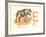 E is for Elephant-null-Framed Art Print