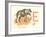 E is for Elephant-null-Framed Art Print