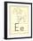 E Is for Elephant-null-Framed Art Print
