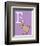 E is for Elk (purple)-Theodor (Dr. Seuss) Geisel-Framed Art Print