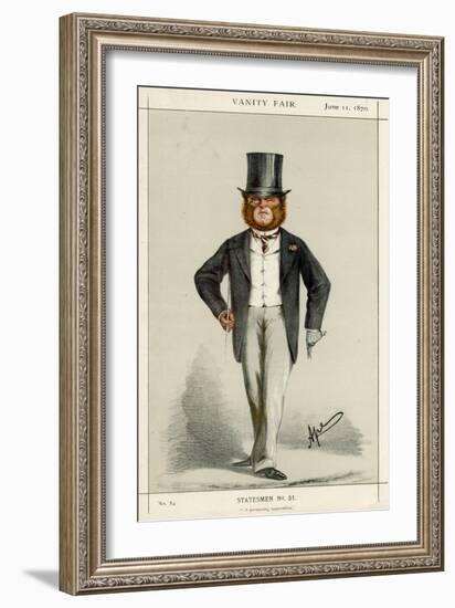 E.Knatchbull-Hugessen-Carlo Pellegrini-Framed Art Print