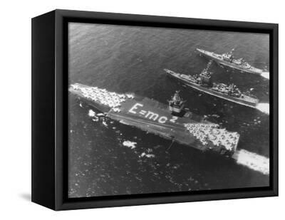 LIMITED EDITION HMS ENTERPRISE HAND FINISHED 25