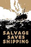 Salvage Saves Shipping-E. Oliver-Framed Art Print