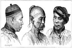 Ainu People, Japan, 1895-E Ronjat-Giclee Print
