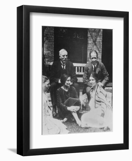 E. Rutherford Together with Niels Bohr-Peter Fowler-Framed Photographic Print