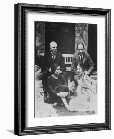 E. Rutherford Together with Niels Bohr-Peter Fowler-Framed Photographic Print