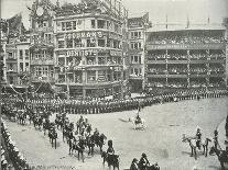 'The Royal Procession: The Royal Horse Artillery Passing St. George's Circus, Borough', 1897-E&S Woodbury-Giclee Print