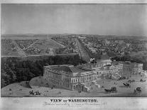 View of Washington-E. Sachse-Framed Giclee Print