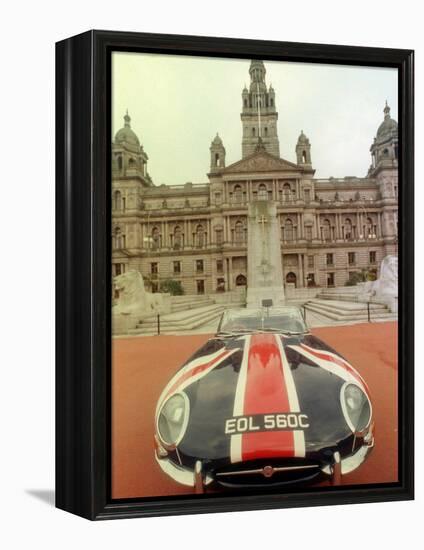 E Type Jaguar Car, September 1999-null-Framed Premier Image Canvas