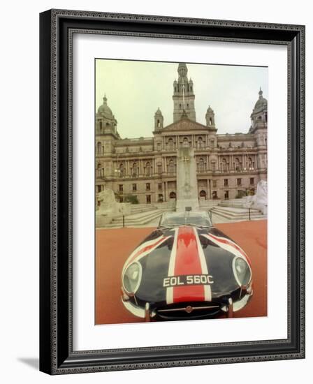 E Type Jaguar Car, September 1999-null-Framed Photographic Print