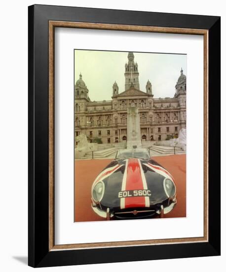 E Type Jaguar Car, September 1999-null-Framed Photographic Print