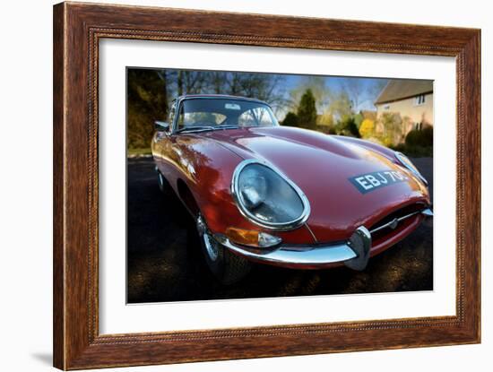 E-Type Jaguar-Tim Kahane-Framed Photographic Print