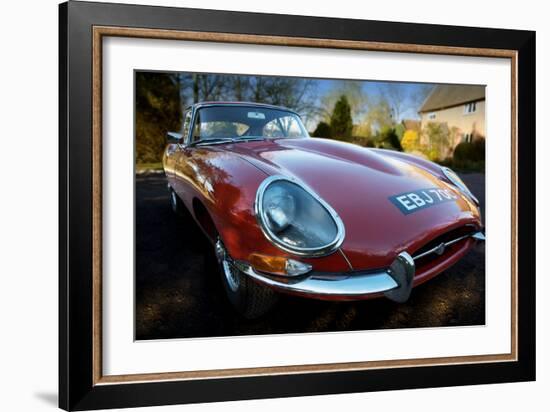 E-Type Jaguar-Tim Kahane-Framed Photographic Print