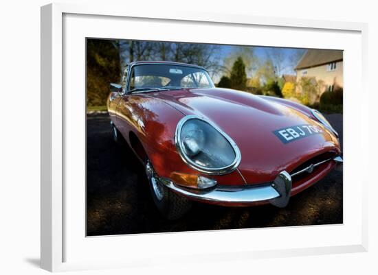 E-Type Jaguar-Tim Kahane-Framed Photographic Print