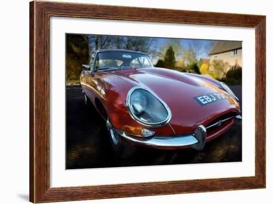 E-Type Jaguar-Tim Kahane-Framed Photographic Print