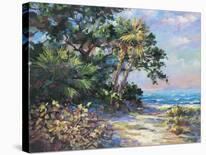 Tropic Breeze-E^ Wood-Stretched Canvas