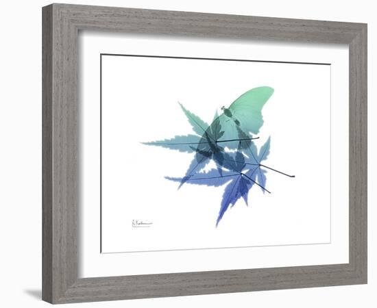 E171 Blue Turq-Albert Koetsier-Framed Art Print