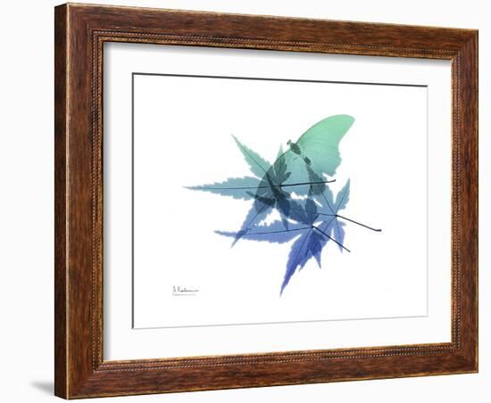 E171 Blue Turq-Albert Koetsier-Framed Art Print