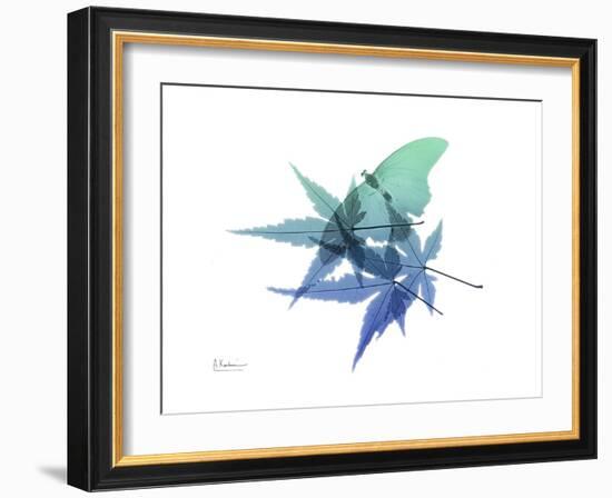 E171 Blue Turq-Albert Koetsier-Framed Art Print