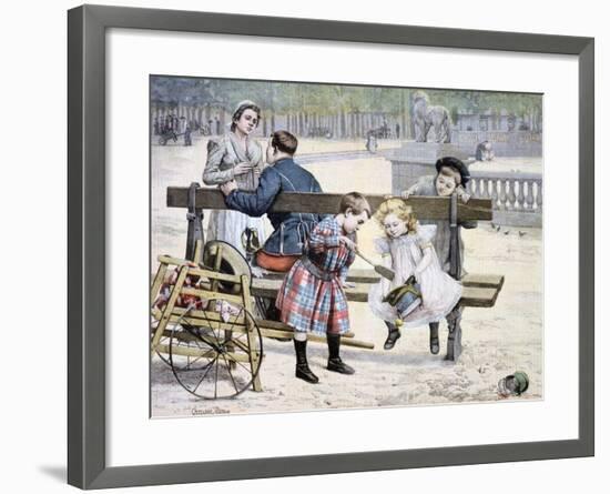 Each Age Has its Pleasures, 1895-Paul Charles Chocarne-moreau-Framed Giclee Print