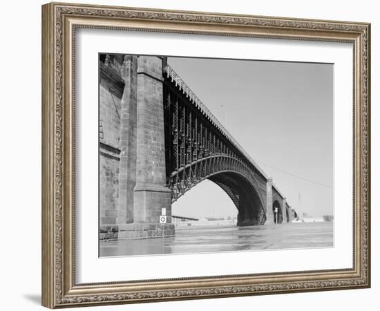 Eads Bridge-GE Kidder Smith-Framed Photographic Print